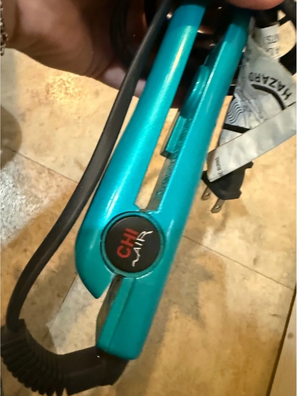 Hair straightener chi teal y2k 1 inch
